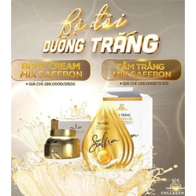 Combo Body Luxury + K.Trắng + T.Trắng + TTBC Chanh bạc hà collagen X3  Mỹ phẩm Đông Anh