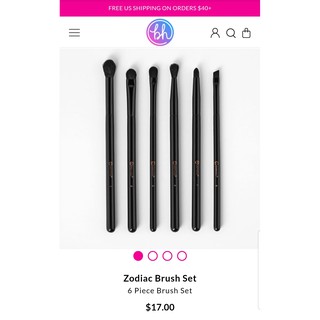 Set cọ Zodiac 6 pieces của BHcosmetic