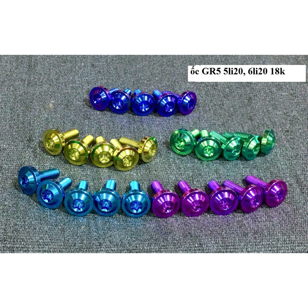 Ốc GR5 đủ loại giá tốt