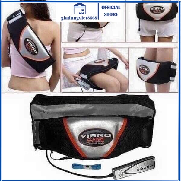 Đai massage rung nóng vipro/Đai vipro massage rung mạnh đánh tan mỡ dư thừa,đai massage rung nóng giảm mỡ bụng VIPRO