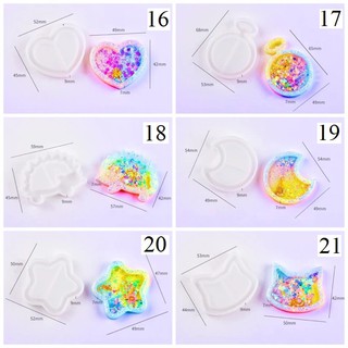 [ORDER] Khuôn silicon đổ resin làm shaker