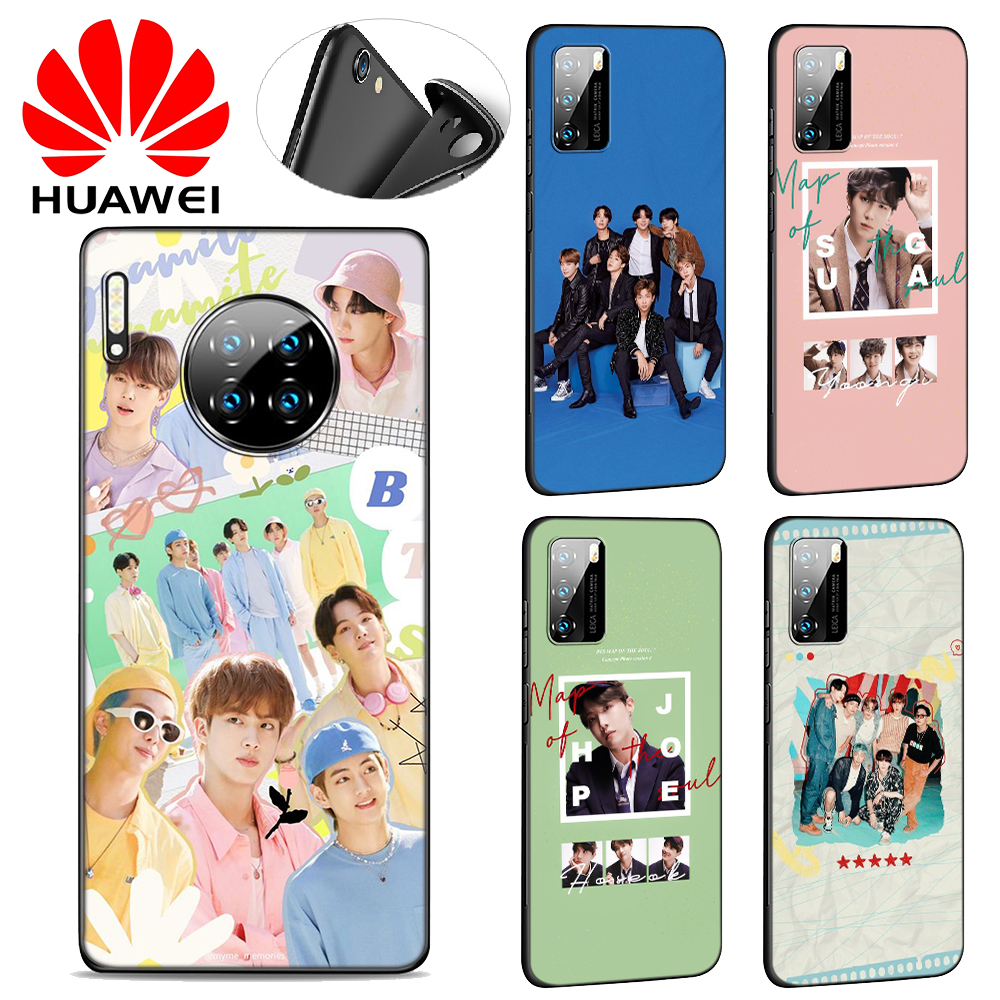 Mềm Ốp Điện Thoại Dẻo In Hình Bts Jk V Rm Jin Suga Jhope Jimin Cho Huawei Y6P Y7A Y9A Y6 Y7 Prime 2019 2018 2017 Sh214