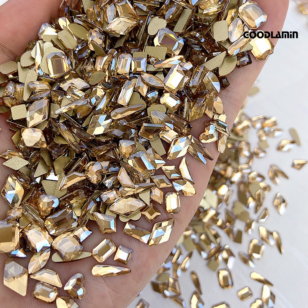 Túi 50 Hạt Đá 3D Lấp Lánh Đính Móng Nghệ Thuật