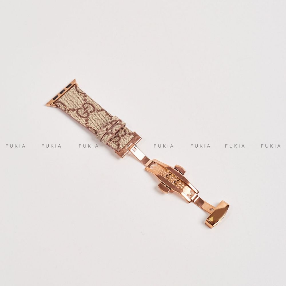 Dây da thủ công G.C dành cho Apple Watch đồng hồ thông minh Series 1/2/3/4/5/6/7/SE FUKIA DDTC232