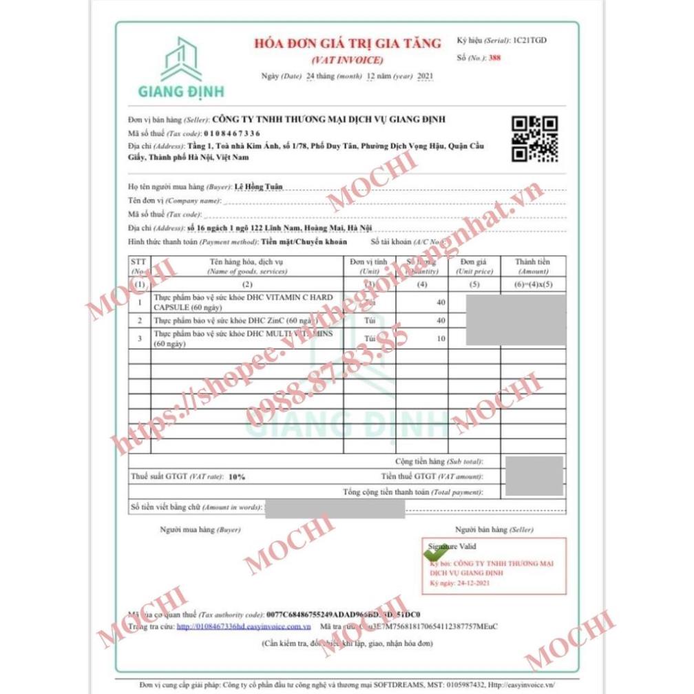 Viên Uống DHC Bổ Sung Vitamin C Nhật Bản 30 Ngày 120