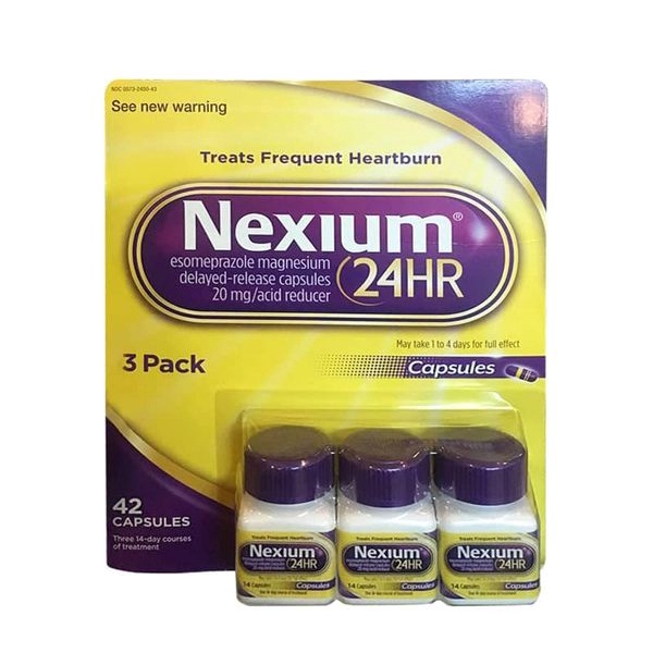 Viên uống Nexium 24hr của Mỹ Chính Hãng