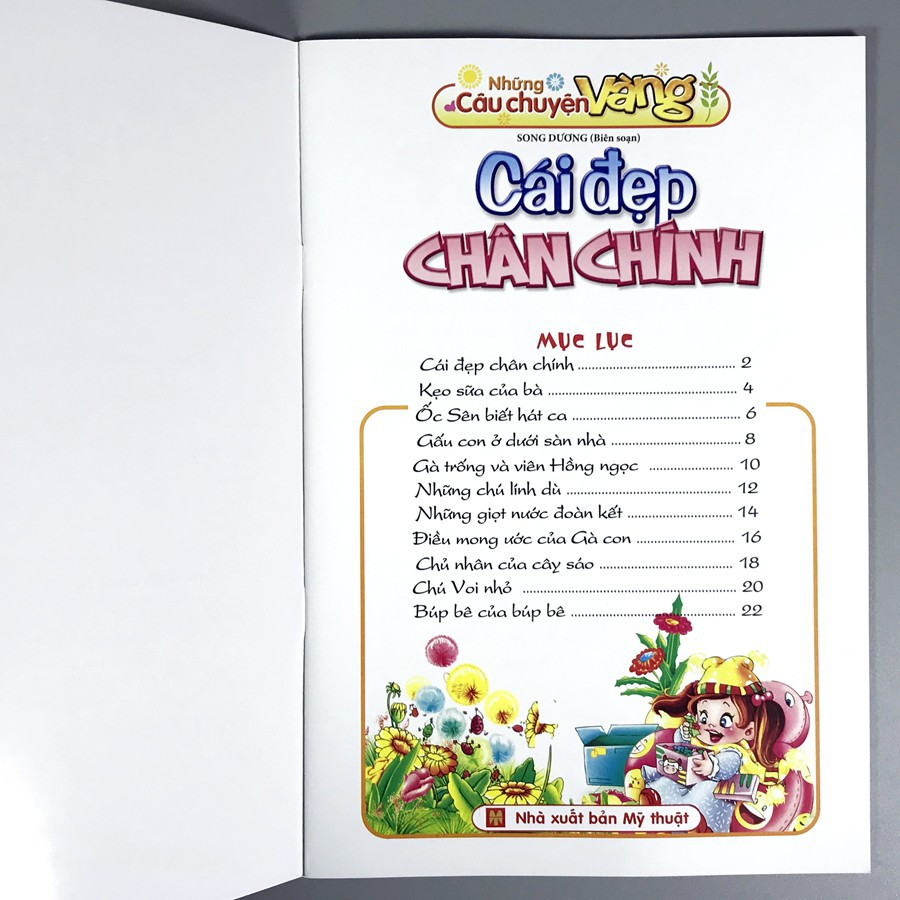 Sách: Những câu chuyện vàng - Cái đẹp chân chính - TSTN