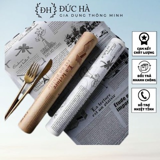 Giấy nến, giấy nến nướng bánh COOKING PAPER, chống dính cực tốt, họa tiết bắt mắt, dùng để decor và nấu ăn- An toàn