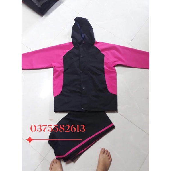 Áo mưa nam nữ 2 lớp cao cấp chống thấm tuyệt đối