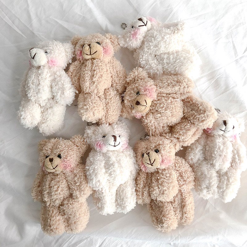 Móc Khóa Hình Gấu Teddy Xinh Xắn Đáng Yêu