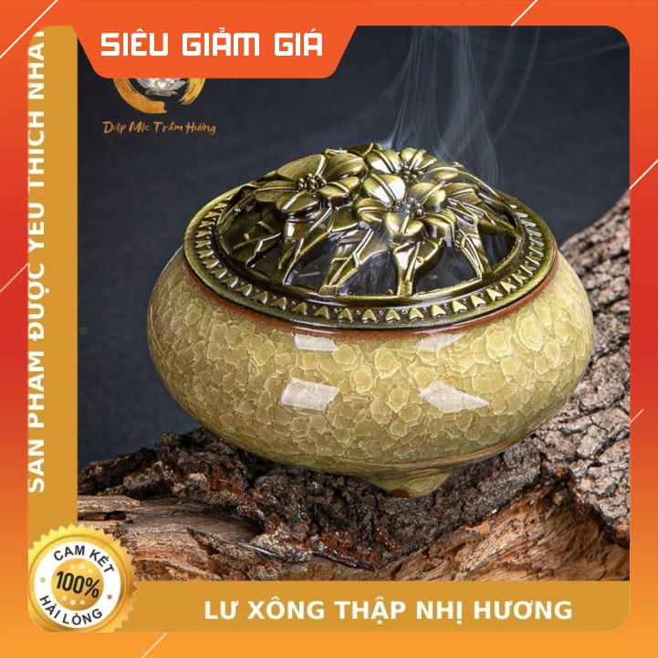 Lư Xông Thập Nhị Hương- GIÁ SỈ - Diệp Mộc Trầm Hương | BigBuy360 - bigbuy360.vn