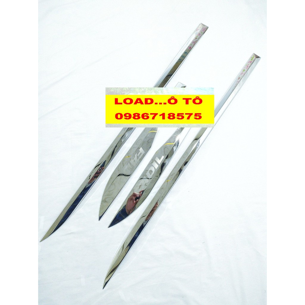 Nẹp Sườn Vinfast Fadil 2022-2019 Mạ Crom Cao Cấp