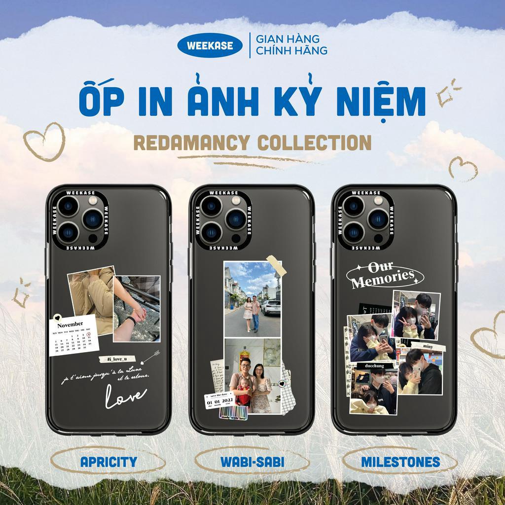 Ốp lưng iPhone chống sốc va đập in ảnh theo yêu cầu Weekase dành cho cặp đôi - Redamancy Collection 2