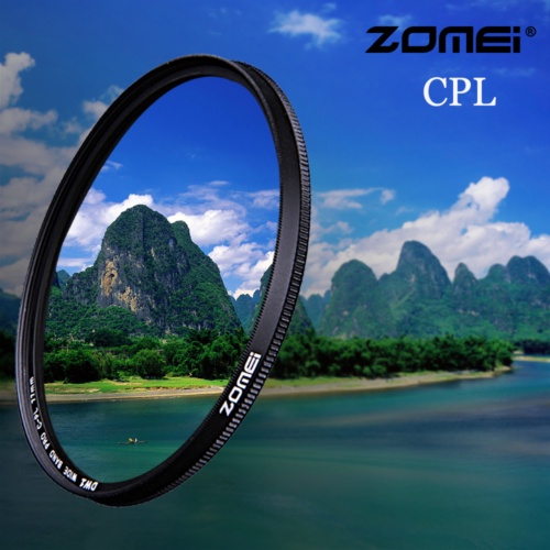 Filter CPL Zomei phi 40.5/43/46/49/52/55/58/62/67/72/77mm