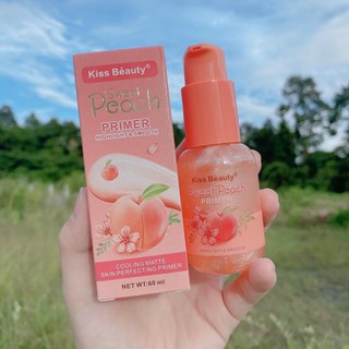 Primer trang điểm Sweet peach kiss beauty hương đào