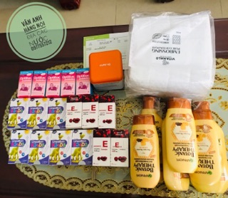 Gội xả mật ong Garnier