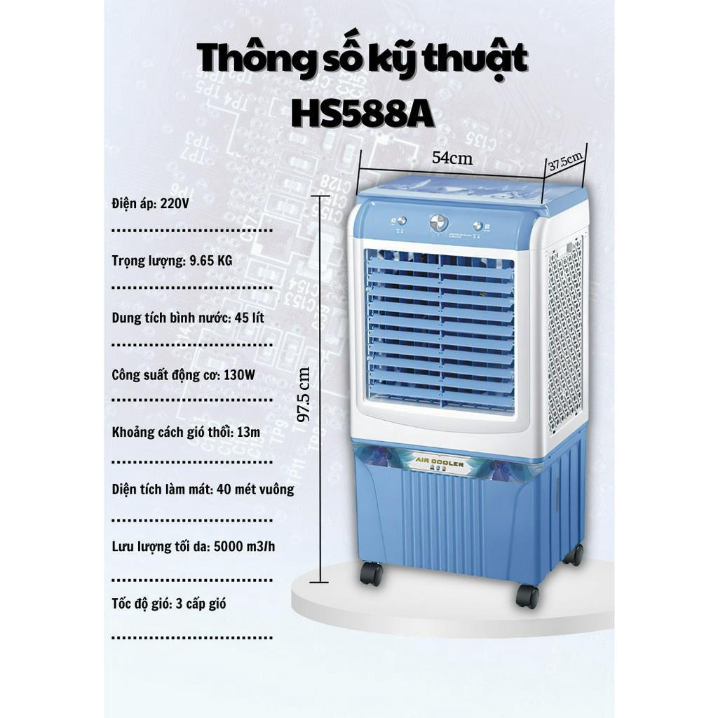 QUẠT ĐIỀU HÒA HƠI NƯỚC AIR COOLER HƯNG NAM PHÁT CHÍNH HÃNG GIÁ RẺ TPHCM