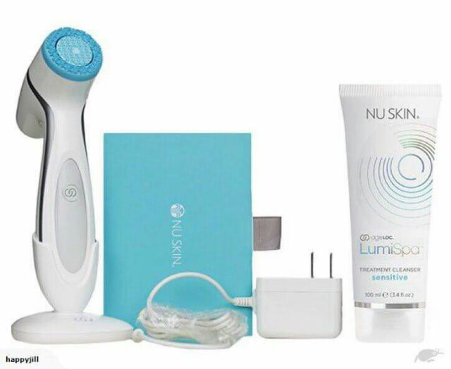 Máy Rửa Mặt Nâng Cơ Lumispa Nuskin  0366780688