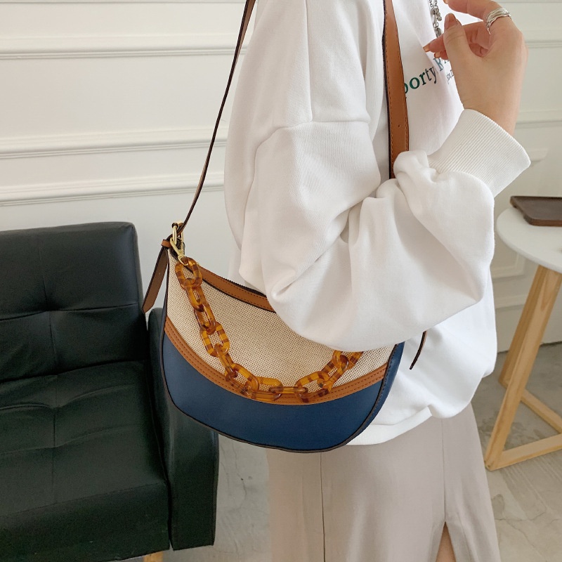 Túi Đeo Vai Envirosax Bằng Acrylic Phối Dây Xích Thời Trang Mùa Hè Hàn Quốc 2022 CYR644