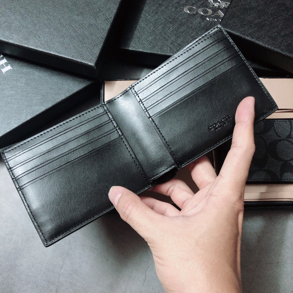 Set Coach ví ngắn + khóa - S163