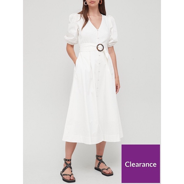 Đầm Ted baker nút phía trước xuất dư xịn