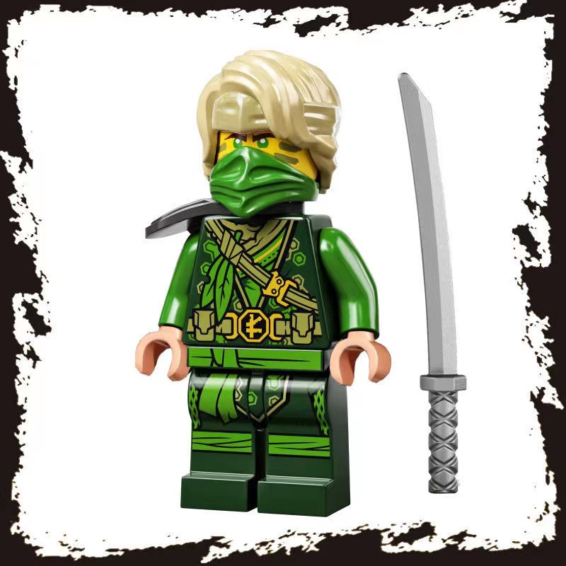 Set 6 Mô Hình Nhân Vật Ninja Rừng Cho Bé