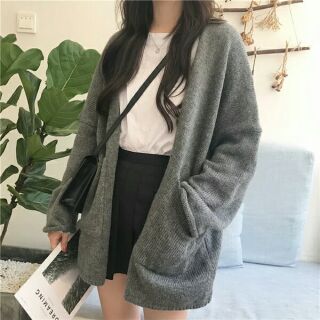 Áo  khoác len  cardigan
