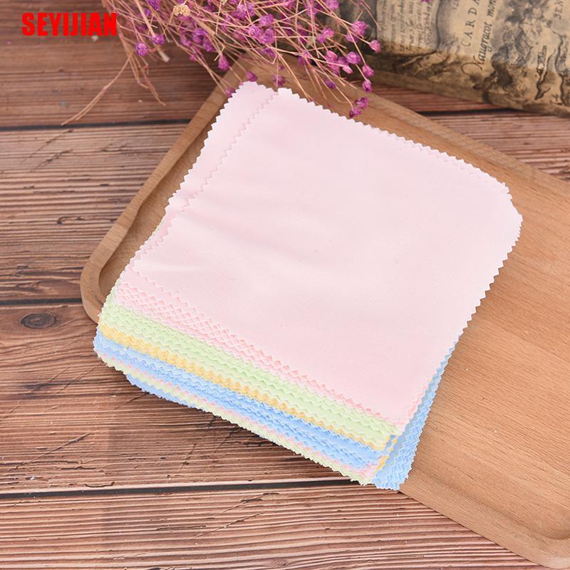 Set 10 Khăn Lau Ống Kính Máy Ảnh / Điện Thoại