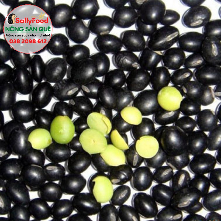 Đậu Đen Xanh Lòng Hữu Cơ SallyFood 1kg Đỗ Đen Xanh Lòng Sạch Không Chất Bảo Quản Giống Thuần Chủng - Shop Nông Sản Quê