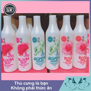 Sữa tắm chó mèo hương hoa nhài Joyce & Dolls Jasmine 400ml