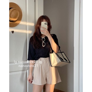 Áo pull nhăn trơn Nana21 Nanastore21