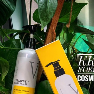 Sữa tắm chăm sóc da bellca yello'vita body wash