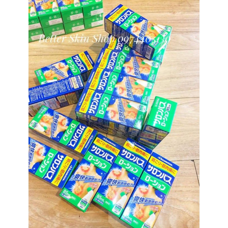 Chai lăn Salonpas Hisamitsu 85ml