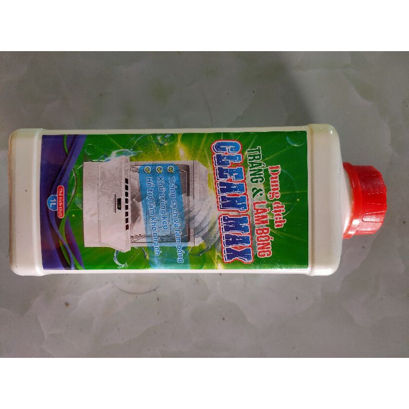 Dung dịch tráng và làm bóng Cleanmax 1000ML, WASHMAX autocare