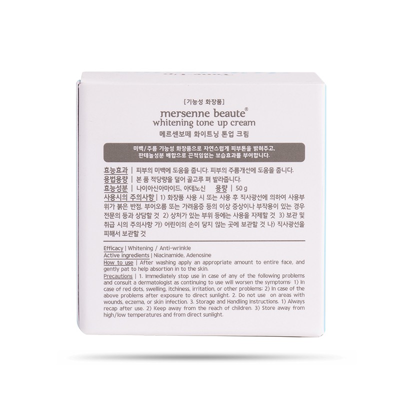 Kem Dưỡng Trắng Da Mặt Tone Up Mersenne Beaute | BigBuy360 - bigbuy360.vn