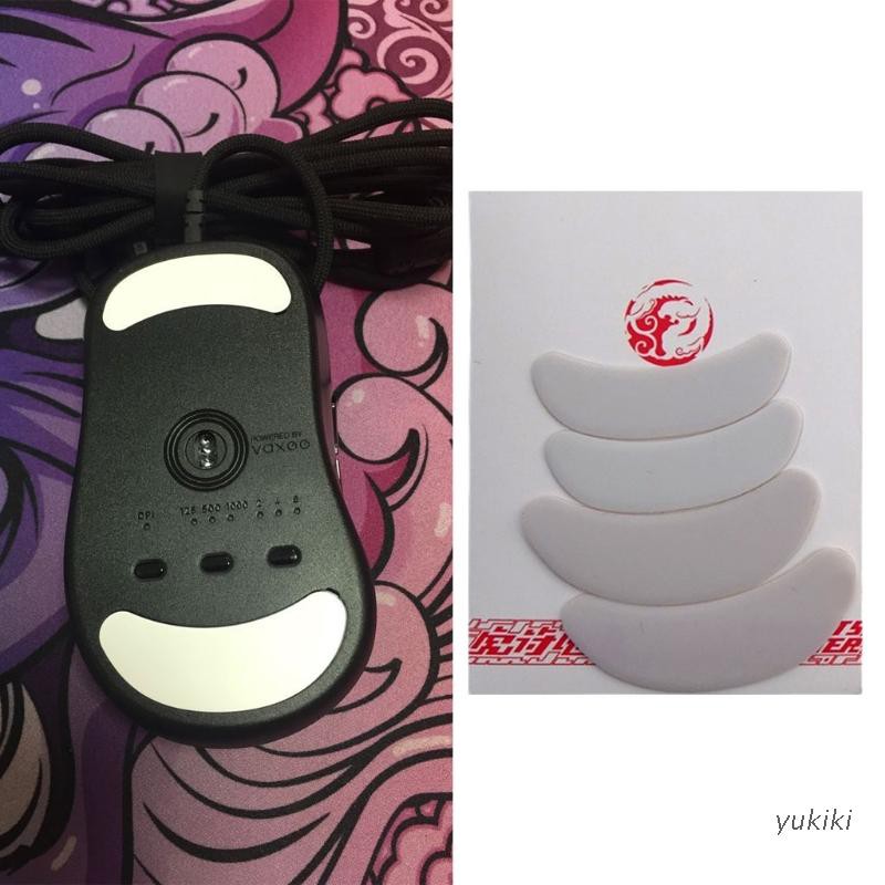 Kiki. 2 Sets/pack Tiger Gaming Mouse Feet Mouse Skate For VAXEE ZYGEN NP-01 Mouse White Mouse Glides Curve Edge | BigBuy360 - bigbuy360.vn
