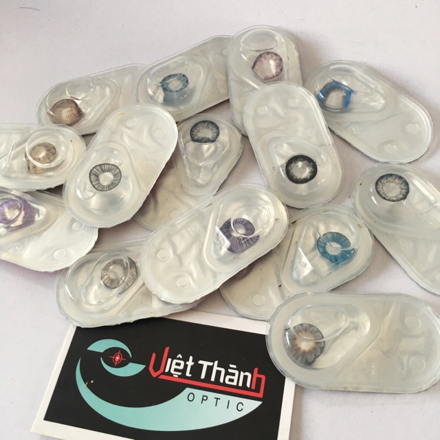 Lens mẫu đeo thử giãn tròng 14.5 có độ
