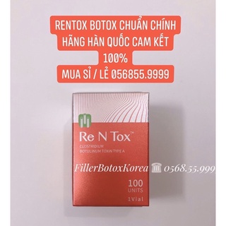 Rentox thon gọn xoá nhăn trẻ hoá