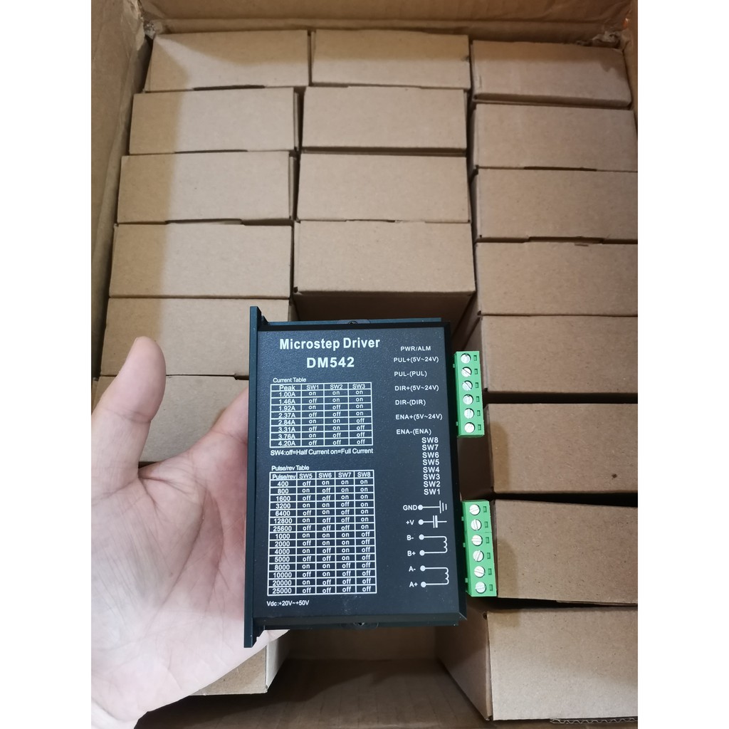 Driver điều khiển động cơ bước DM542 4.2A