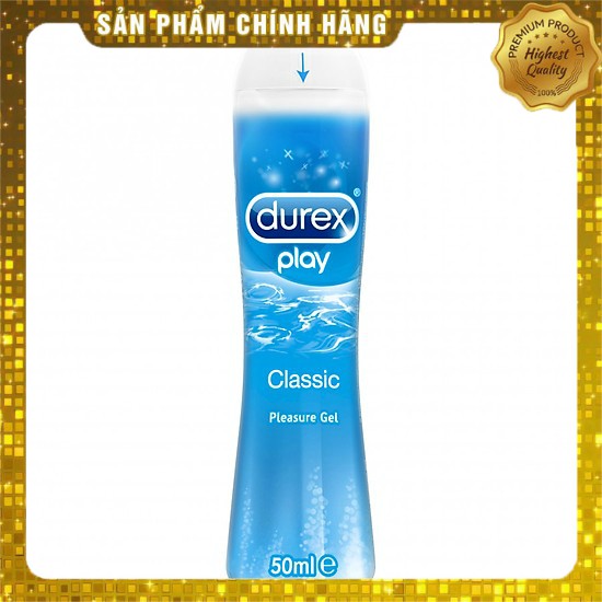 Gel bôi trơn tạo độ ẩm tự nhiên Durex Play Classic 50ml - Chính hãng