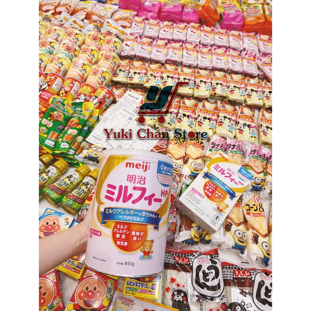 Sữa bột cho bé dị ứng đạm bò Meiji HP 850gr Nhật Bản
