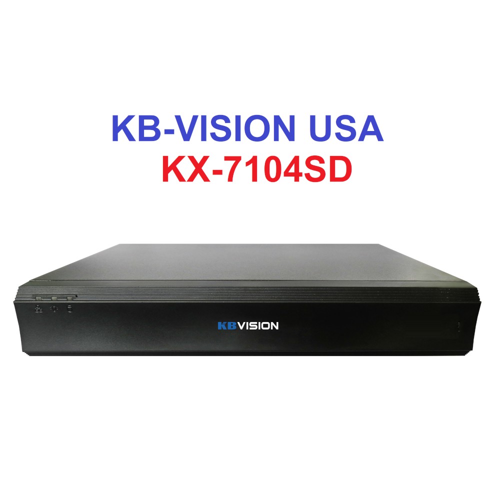 {Giá HỦY DIỆT} ĐẦU GHI 4 kênh 5 in 1  KBVISION KX-7104SD6 - Chính Hãng 100%- Bảo hành 2 năm