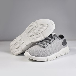 Giày Nam Sneaker POSA PSSP010 ( Đen - Xám ) .