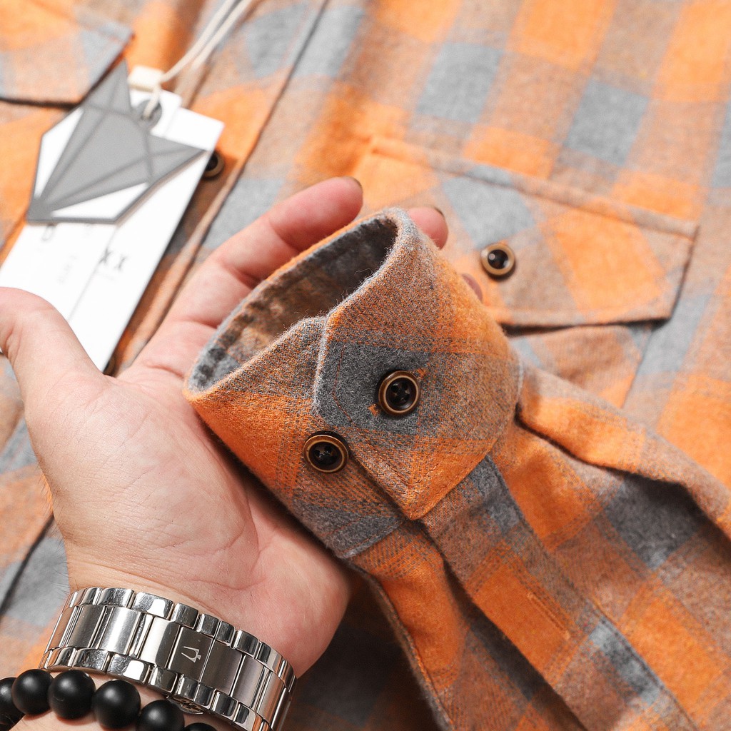 Aó sơ mi Flannel DEFOXX VNXK chính hãng | BigBuy360 - bigbuy360.vn