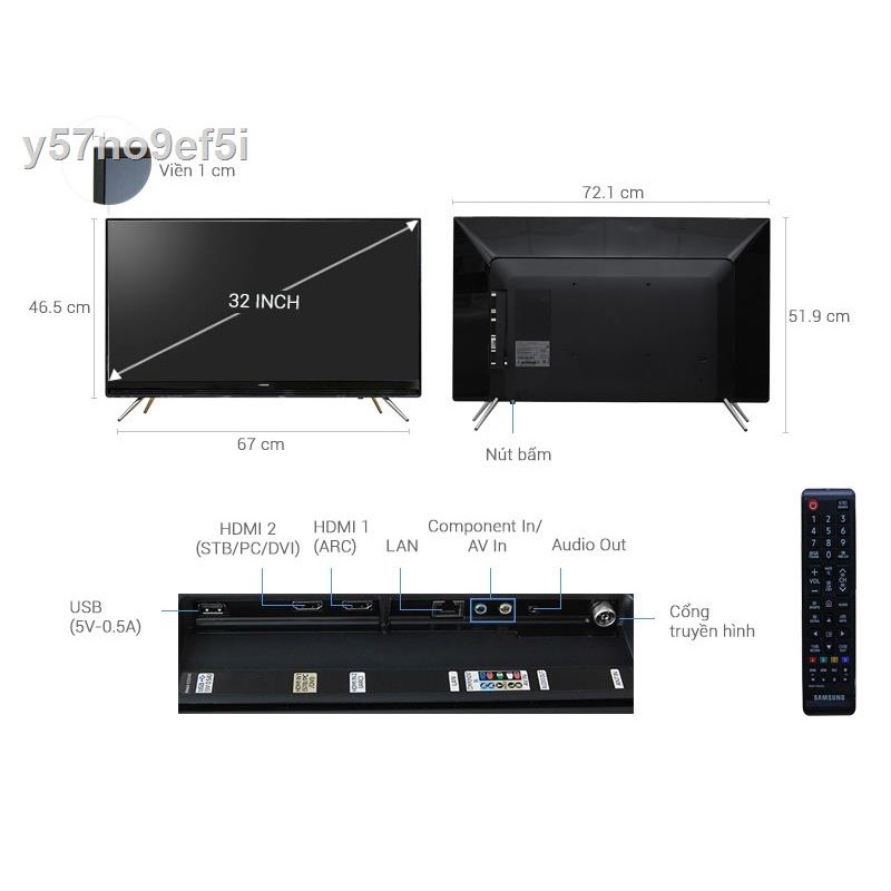 ❈TIVI ASANZO 32 INCH 32AT120 HD READY-Màn hình 32" HD rõ nét với đèn nền LED tiên tiến, tiết kiệm điện | BigBuy360 - bigbuy360.vn