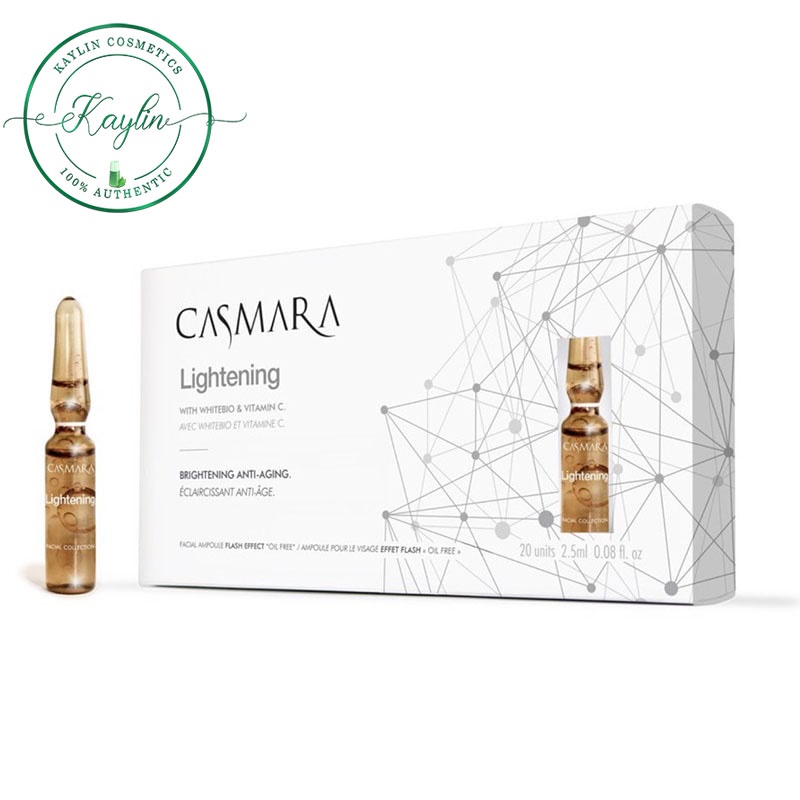 Huyết Thanh Tươi Làm Trắng Casmara Lightening Ampoule 20 Ống  - PQ58