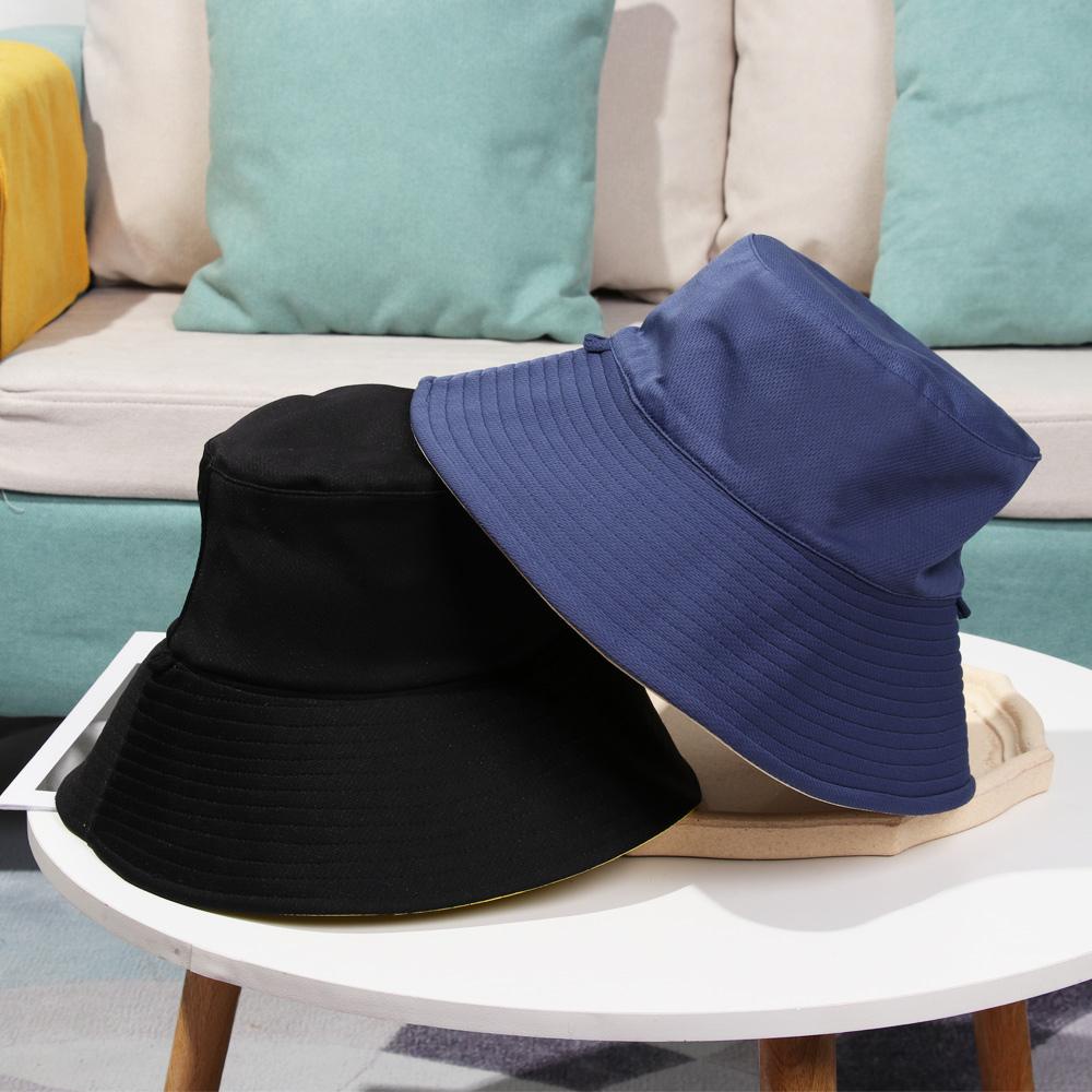 Nón Tai Bèo Hai Mặt Chống Tia UV Vành Rộng Có Dây Đeo Thời Trang Xuân Hè