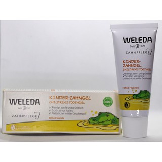 KEM ĐÁNH RĂNG CHO TRẺ EM  WELEDA - KINDERN - ZAHNGELl 50 ML (HÀNG NỘI ĐỊA ĐỨC)