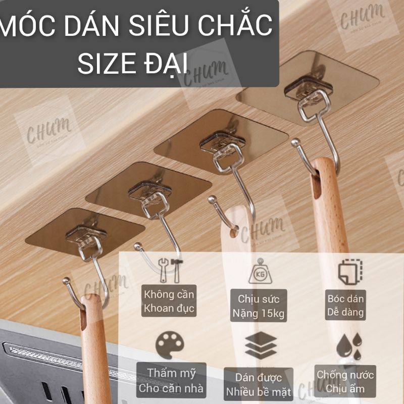 móc dán tường siêu chắc