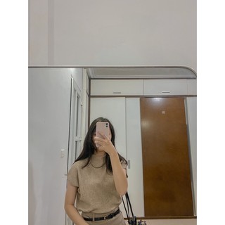 ảnh thật - áo len cộc tay